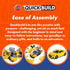 Airfix J6035 Quickbuild Plastic Model Car Kits, Ford Mustang GT 1968, Easy Assembly Model Kit for Kids & Adults