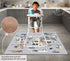 4 (51 51) BABYBOET Splat Mat for Baby Under High Chair Floor Mat Protects Wood, Vinyl and Carpet from Spills Waterproof