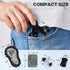 KAMBOLLY 5 Set Pcs Fidget Toys Adults Metal Fidgets Toy Magnetic Slider Clicker/Spinner for Stress & Anxiety Relief