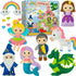 Craftorama Sewing Kit for Kids, Fun and Educational Fairytale Craft Set for