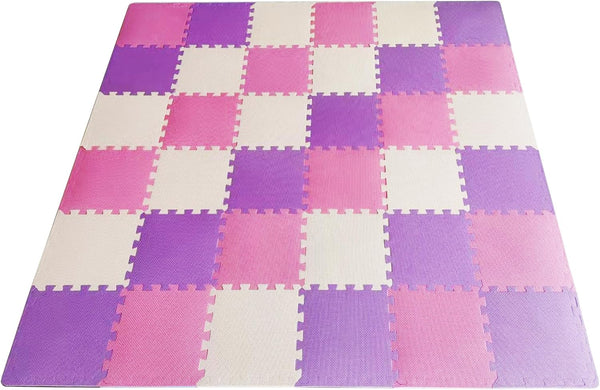 BalanceFrom Foam Floor Tiles for Kids - Non-Toxic Comfortable Baby Play Mat