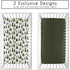 2-Piece Set Sweet Jojo Designs Baby Crib Sheets (Green Woodland Tree) for Boys or Girls, Infant Nursery, Toddler Room