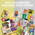POFJOEQ Playset 48PCS 3+ (668-124) Cash Register for Kids - Pretend Play Money, Calculator, Scanner, Credit Card