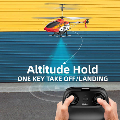 U12 2 Cheerwing Remote Control Helicopter with Altitude Hold, Mini RC Helicopter for Adults Kids, One Key take