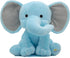 KINREX Elephant Stuffed Animals – Plush Toy for Babies, Elephants Plushie Teddy Bear for Baby Shower, Blue 9 Inches