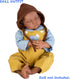 Reborn Baby Dolls Clothes for 17-22 Inch Boy, Perfectly Cute Baby Doll Accessories for Newborn Boy