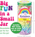 Creativity for Kids Rainbow Bead Jar Jewelry Making Kit, Makes 40+ Friendship Bracelets for Girls Ages 6-8+