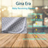 Flannel Receiving Blankets, Baby Swaddle Blankets 100% Cotton 4 Pcs One Size 30 X 30 Inch for Baby Boy or Baby Girl (Style10) by Gina Era