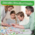 Phonics Puzzle Games, Spelling Games, Flash Cards for Toddlers, Educational Toys for Kids Preschool Learning