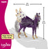 7 5+ 70579 Schleich Bayala - Star Pegasus Figurine with Starry Wings - Magical Winged Horse Toy with Glitter Body