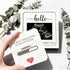 Ivory White Wooden Pregnancy Announcement, Something Beautiful Is Loading, Ultrasound Frame Keepsake Box, Baby Birth