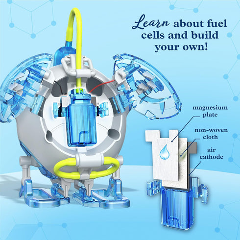 1 1 8+ Thames & Kosmos Saltwater Fuel Cell Robot STEM Experiment Kit | Build a Walking Robot, No Batteries Required