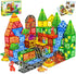 Magnetopia Dinosaur Toys Magnetic Tiles for Kids 3-5, Lava Dinosaur World Set Magnet