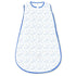 Amazing Baby Microfleece Sleeping Sack, Wearable Blanket with 2-Way Zipper, Playful Dots, Blue, Small 0-6 Month, Use