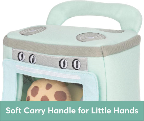 Baby GUND My First Baking Plush Playset, Sounds, Rattle, Squeaks, Crinkles, Ultra Soft Sensory Toy for Babies