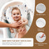 CHILDLIKE BEHAVIOR Baby Bath Tub Seat Cushion - Baby Sink Bath Cushion - Bathing Seat Support, Infant or Newborn Bath