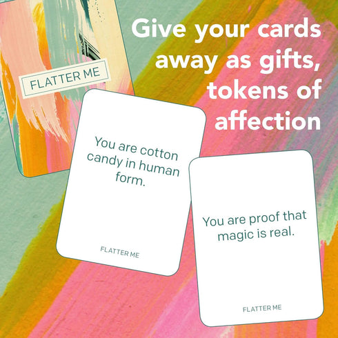 Flatter Me: The Ultimate Compliment Battle Card Game