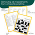 Keeping Busy Crossword Large Print Puzzle for Adults - 6 Reusable Sheets, Clue Guides & Marker for Seniors