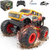 BEZGAR Monster Truck Toys, Remote Control Monster Truck with Dancing Spins, Lights