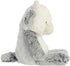 6.5 Inches Aurora Snuggly Sweet & Softer Cow Stuffed Animal - Comforting Companion - Imaginative Play - White