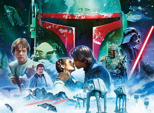 Buffalo Games Silver Select - Star Wars The Rebellion’s Defeat - 1000 Piece Jigsaw Puzzle for Adults