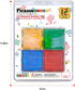 Set Set PicassoTiles Magnetic Brick Tiles STEM Creative Magnetic Tiles Building Block Building Brick Construction Toy