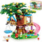 Treehouse Building Set Compatible with Friends, 731PCS Girls Forest Tree House Building