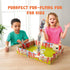 Fraidy Cats Interactive Kids Board Game, Cat Movers Go Flying with Motorized Dog, for 2 to 4 Players