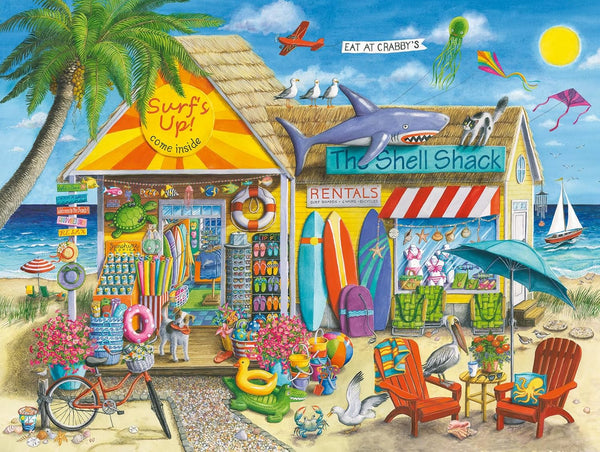 Ravensburger Surf's Up 1500 Piece Jigsaw Puzzle | Great Gift Option |