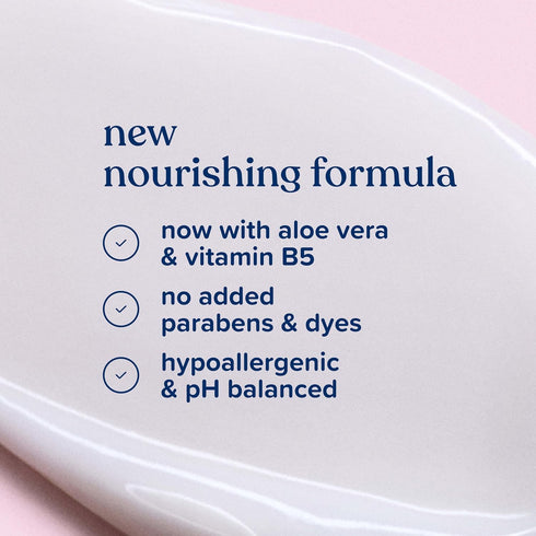B5, 72 13.6 oz Johnson's Baby Lotion with Coconut Oil, Aloe Vera & Vitamin HR Hydration, Skin Moisturizer
