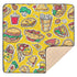 YETTASBIN Fast Food Baby Play Mat for Floor 50 x 50 Inch -