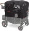 Radio Flyer Voya Stroller Wagon Accessory, Mosquito Netting Cover with Bag for 4 Seater High Sides Stroller Wagon