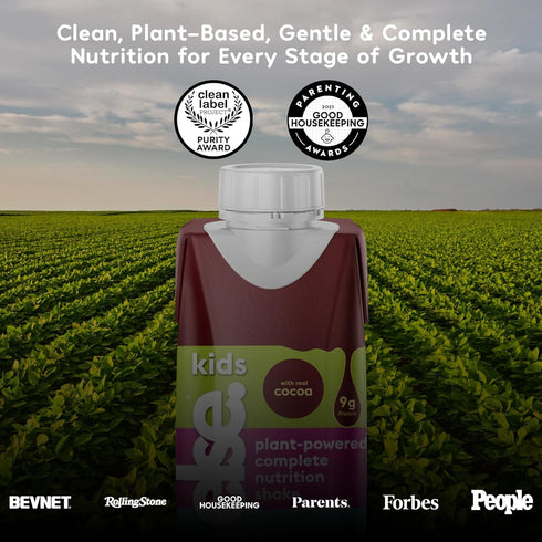 25+ 2-12 8 oz, 16-Pack Else Nutrition Ready to Drink Kids Nutrition Shake, Chocolate Plant-Based, Dairy-Free