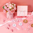 53 Set Pcs Baby Shower Pacifiers Include Maternity Sash Pink Acrylic Baby Pacifier It's a Girl Ribbon Pacifier