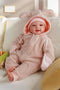 BABESIDE 15-Inch Baby Doll with Feeding Set, Lightweight First Baby Doll for