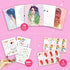 5 BSCOOL - Drawing, Coloring & Activity Book. Create Hairstyles with Stickers and Guides. Fashion Design Sketchbook