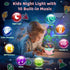 10 MOKOQI Dinosaur Night Light Projector for Kids Room, Boy Girl Dino Lamp with Soothing Music& Timer, Remote Control