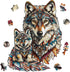 Ruikiyart Wolf 500 Piece Puzzles for Adults, 5MM Wolf Cub Wooden Jigsaw