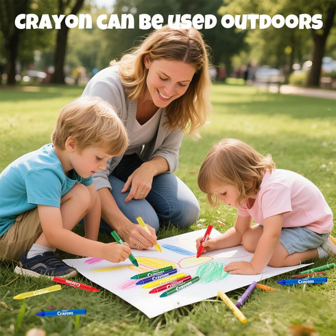 320 Count (80 Sets 4 Packs, FUMILE Crayons of Colors), Non-Toxic Crayon Bulk Individual Mini Crayons for Kids Party