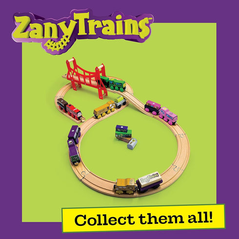 1 Set Sets Series - Wooden Train with Cargo - Compatible with All Wooden Train - (T.N. Theresa)