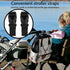 Hsnar Backpack Christmas Deer Waterproof Diaper Bag Large Capacity Baby Bag with Stroller Straps, Multi-Pocket Diaper