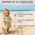 50+ 6-8 Hooded Towels for Kids - Patented Rayguard Technology UPF Protection | Poncho is Essential for Enjoying a Sunny