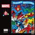 Buffalo Games - Marvel - Season's Greeting from The Avengers - 500 Piece Jigsaw Puzzle for Adults Challenging Puzzle Perfect for Game Nights - Finished Puzzle Size is 21.25 x 15.00