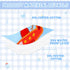 7Pcs Cotton Waterproof Baby Bibs with Hook Loop Closure, Keepsake Gift for Newborns