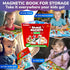 1-3 20+Pcs 3-5 2-4 QUOKKA Travel Magnetic Puzzles for Toddlers Farm Toy Game with Extra-Long Play Book Fun Travel Game