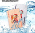 2 Packs Standard Playing Card Decks - Waterproof Plastic Poker Cards for Texas Hold'em, Blackjack, and More