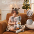 TUMAMA Elephant Stuffed Animal Toys, Interactive Singing Talking Plush Elephant and Bird Toy, Baby Animated Animals