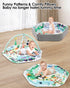 4-in-1 6 18 dearlomum Interactive Activity Mat,Baby Play Mat with Learning Toys, Motor Skill Development,Ball Pit