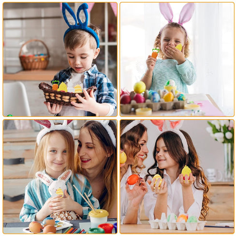 Easter Teething Toys for Babies, Soft Silicone Baby Easter Chew Toy, My First Easter Teether for Toddlers