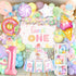 Kriyokiaa 1st Birthday Decorations for Girl 150 Pcs Sweet One Birthday Party
